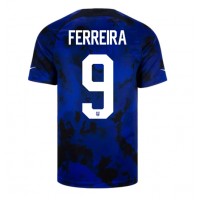 Camisa de time de futebol Estados Unidos Jesus Ferreira #9 Replicas 2º Equipamento Mundo 2022 Manga Curta